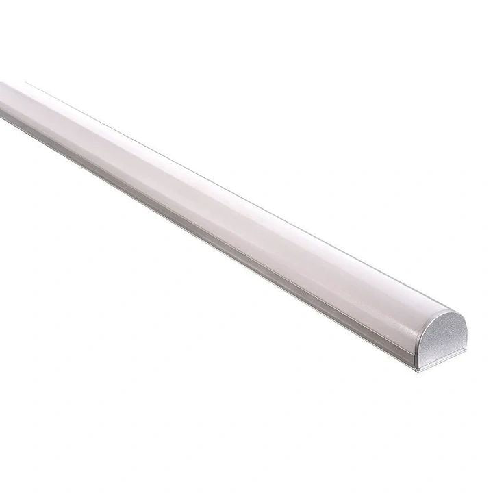 HV9690-2618 Shallow Square Aluminium Profile with Rounded Diffuser