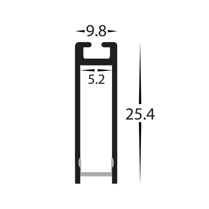 HV9693-1045 - Suspended Aluminium Profile