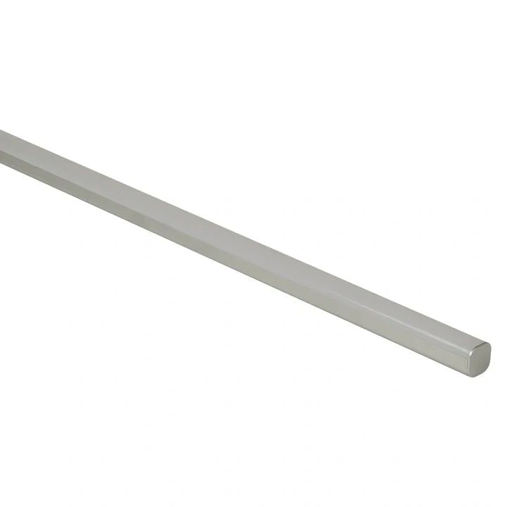 HV9693-3030 - Aluminium Profile with Rounded Diffuser Per Half Meter Aluminium Profile