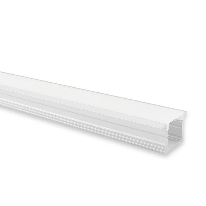 HV9699-2315-2M - Deep Square Winged Aluminium Profile 2m Length