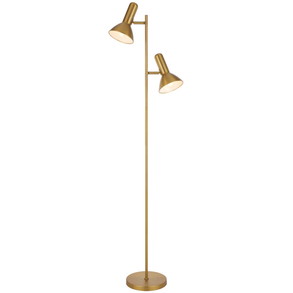 HYVIK FLOOR LAMP Brass Floor Lamp