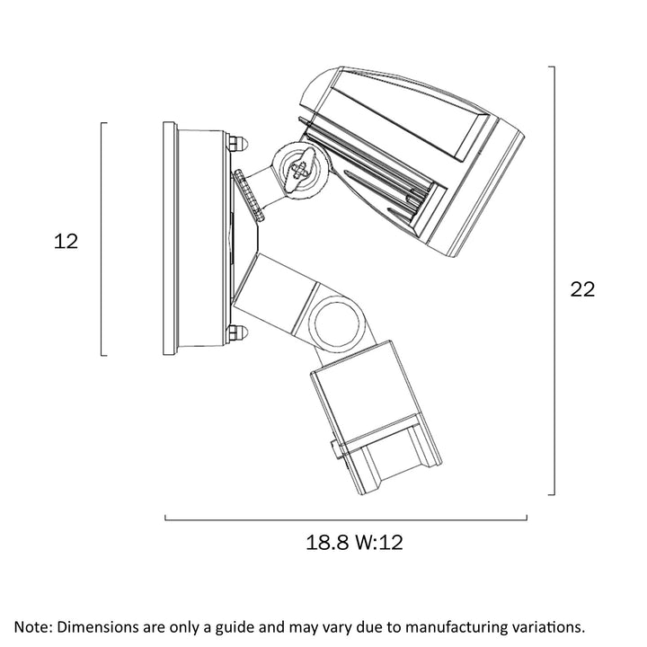 ILLUME SINGLE EXTERIOR SPOT SENSOR