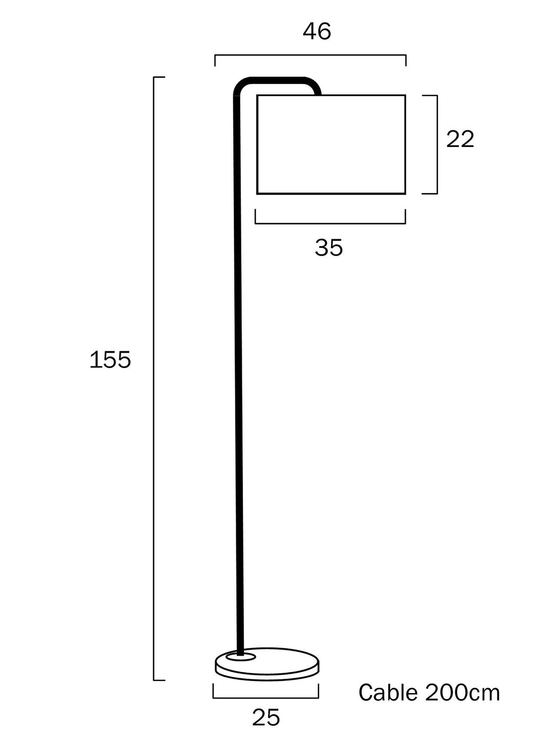 TELBIX INGRID FLOOR LAMP