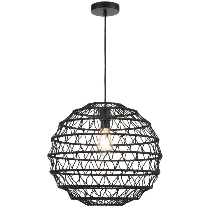 IVALO 45 PENDANT Black Pendant