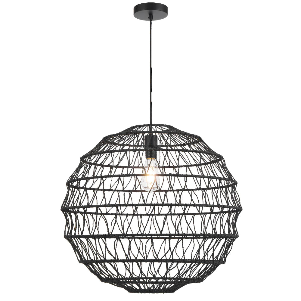 IVALO 60 PENDANT Black Pendant