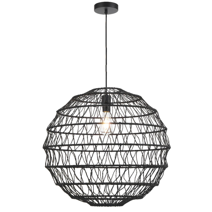 IVALO 60 PENDANT Black Pendant