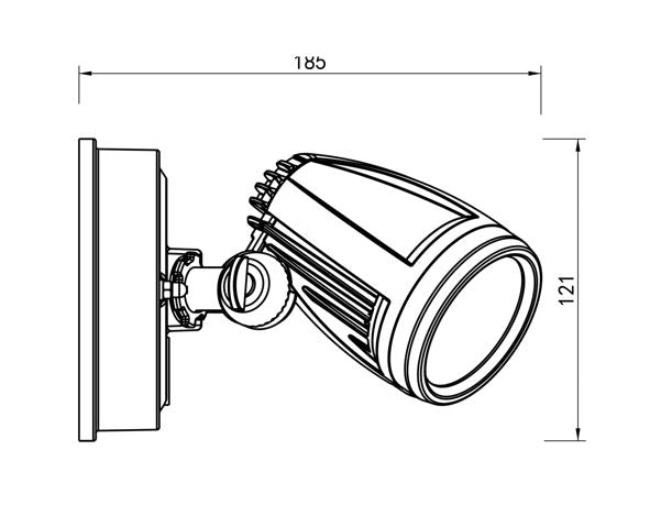 ILLUME SINGLE EXTERIOR SPOT