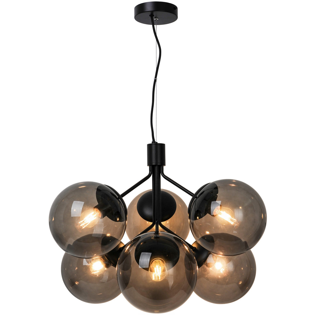 Ivona 6-Spot Pendant Brass