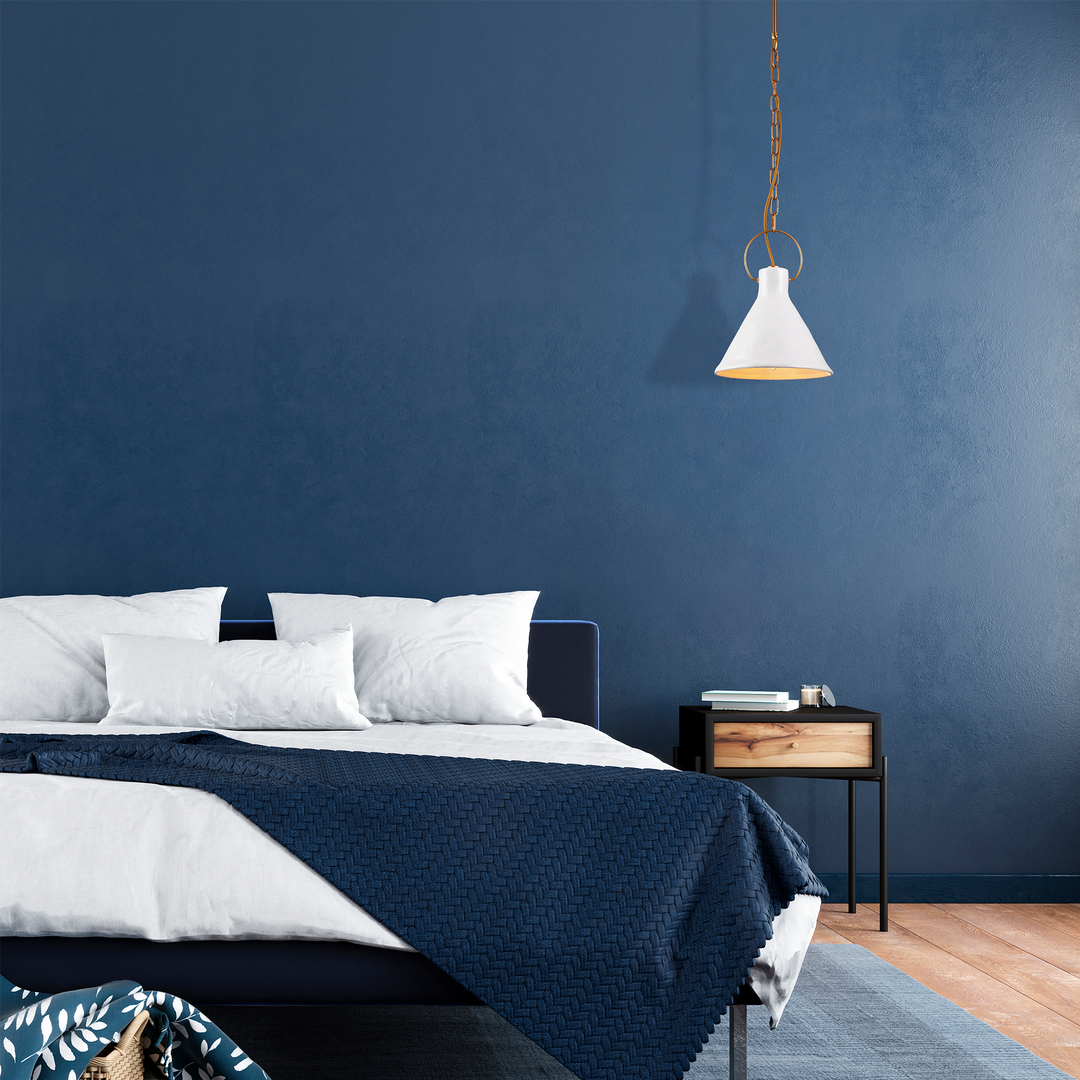 IVY WHITE/BLACK GLD Pendant