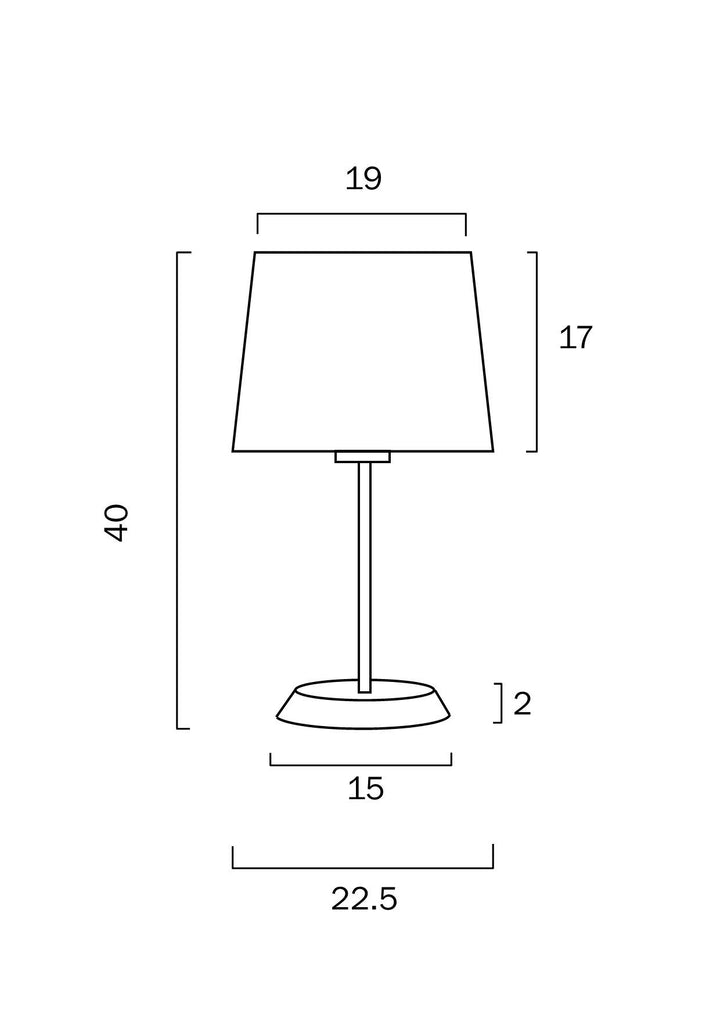 TELBIX JAXON TABLE LAMP