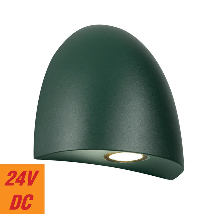 JORA EXTERIOR STEP WALL LIGHT Verde WALL LIGHT