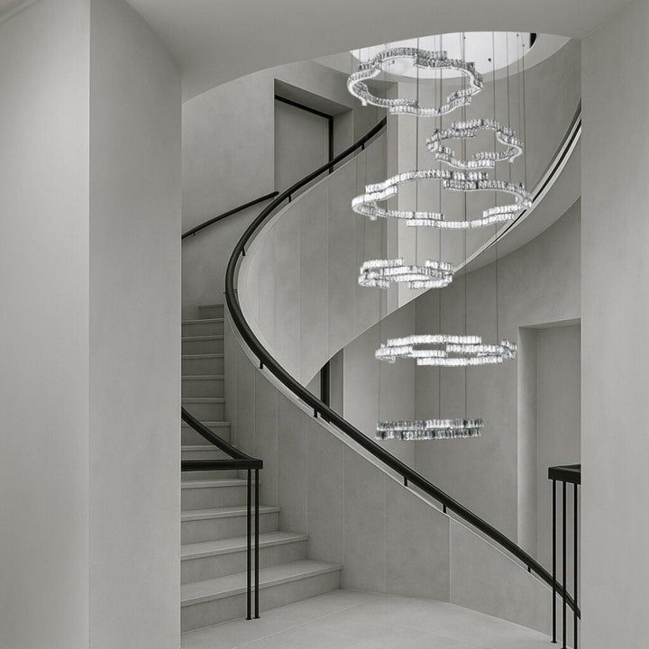 JURA 6 TIER LED PENDANT LIGHT