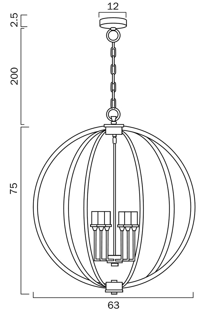 KENDALL PENDANT 6