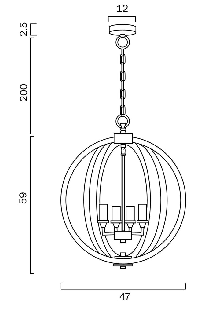 TELBIX KENDALL PENDANT 4