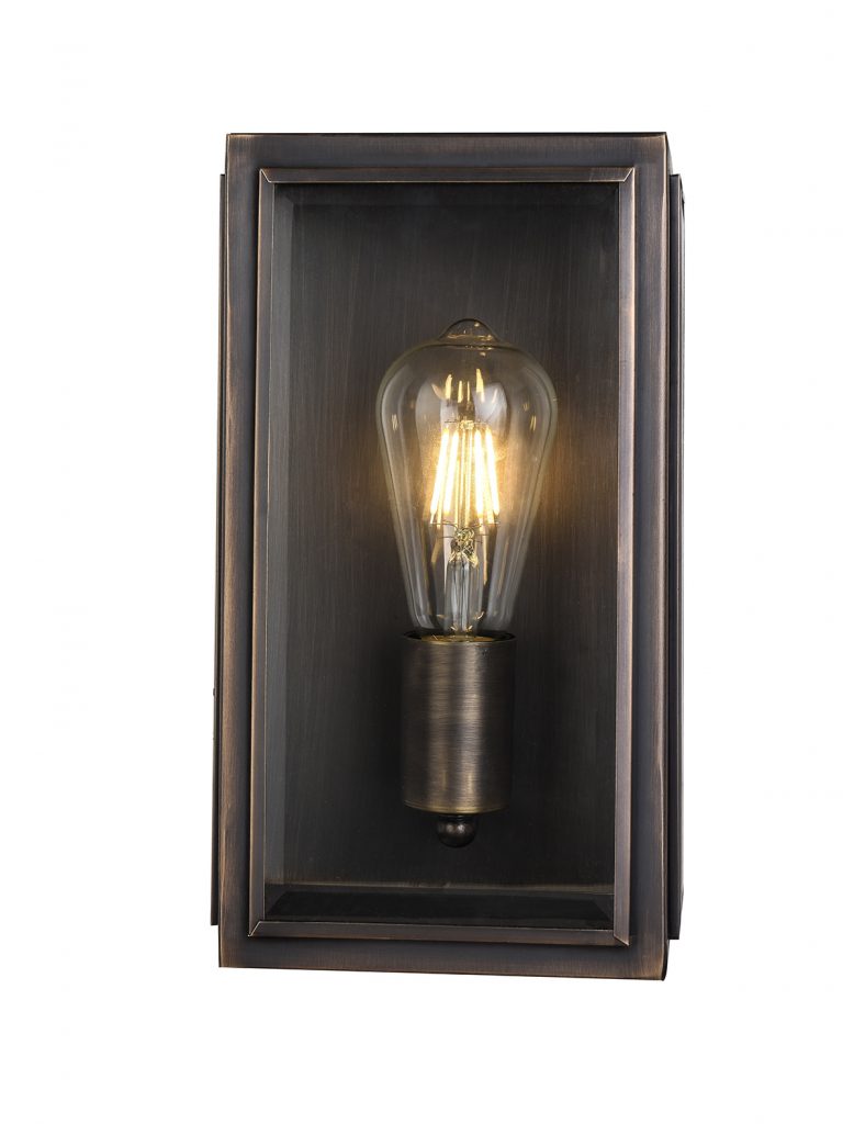 KENT SOLID BRASS EXTERIOR WALL LIGHT