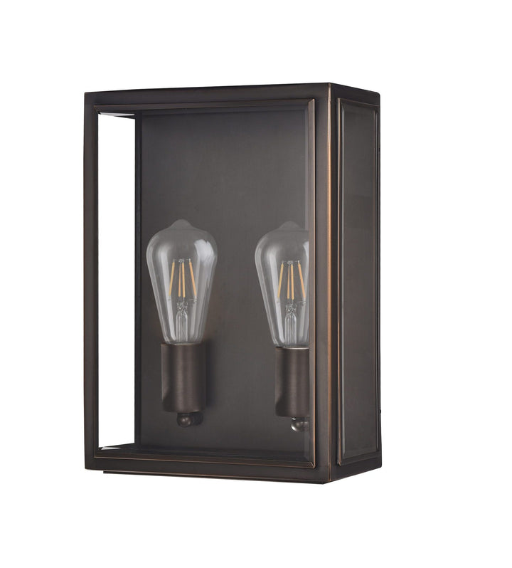 KENT 2LT Exterior Wall light Bronze WALL LIGHT