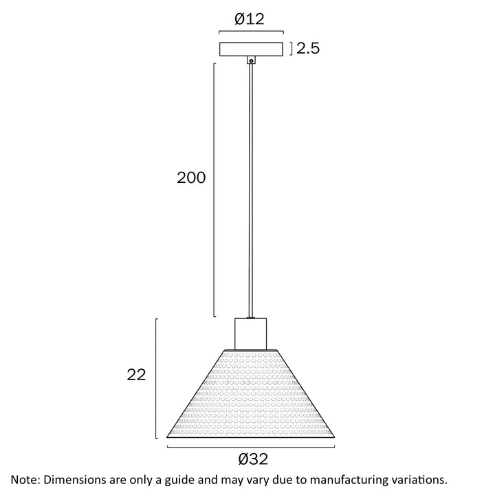 KESTRA 32CM PENDANT Pendant