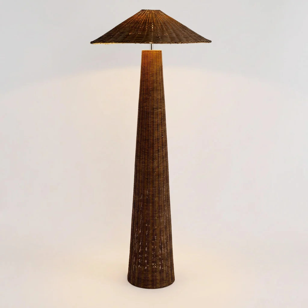 Apex Rattan Floor Lamp Floor Lamp