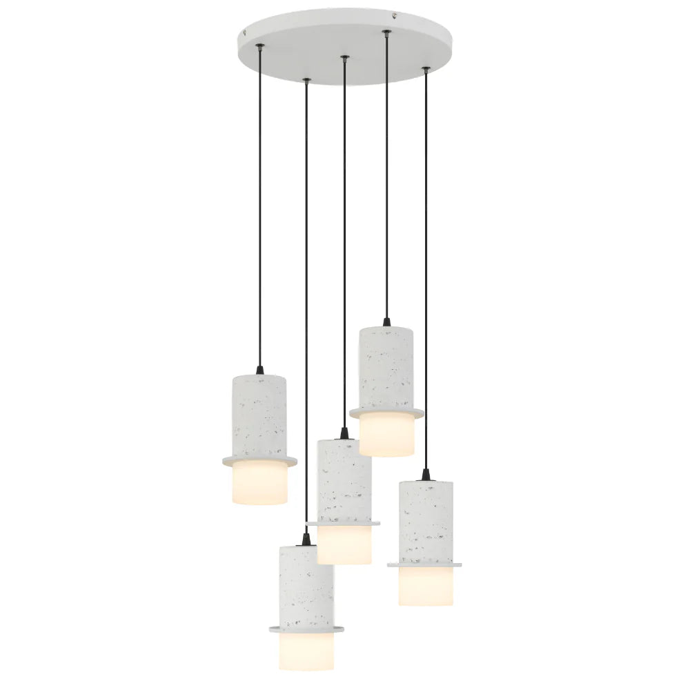 KOLISA 5 LIGHT PENDANT Bianco Pendant