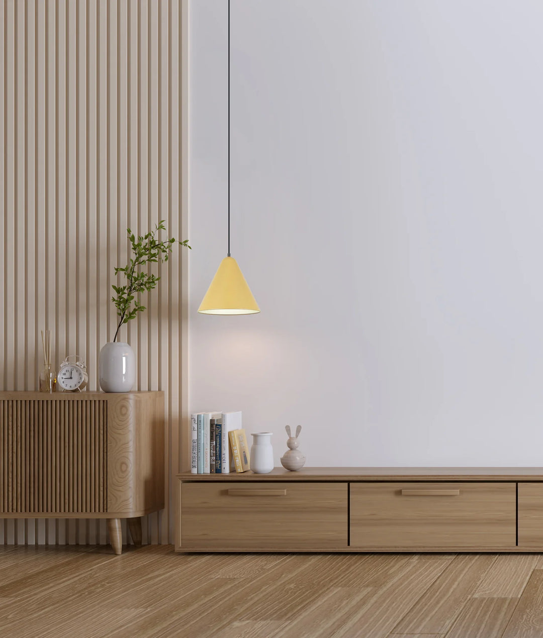 KONUS: Interior Iron Shade with Frosted Diffuser Pendant Lights Pendant