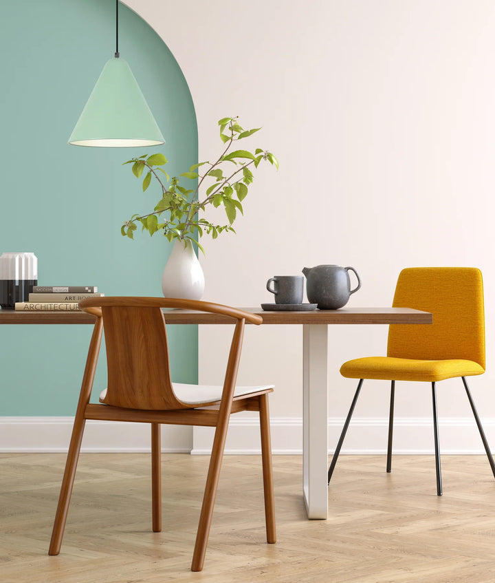 KONUS: Interior Iron Shade with Frosted Diffuser Pendant Lights Pendant