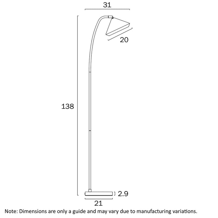 Telbix LARSON FLOOR LAMP