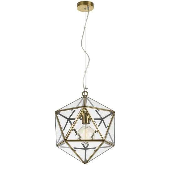 TELBIX LAZLO 30 PENDANT SOLID BRASS