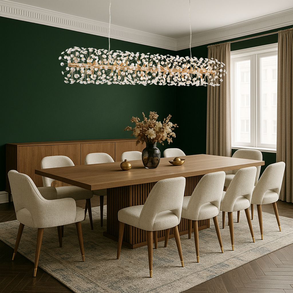 LERIDA 18 LIGHT RECTANGULAR PENDANT Pendant