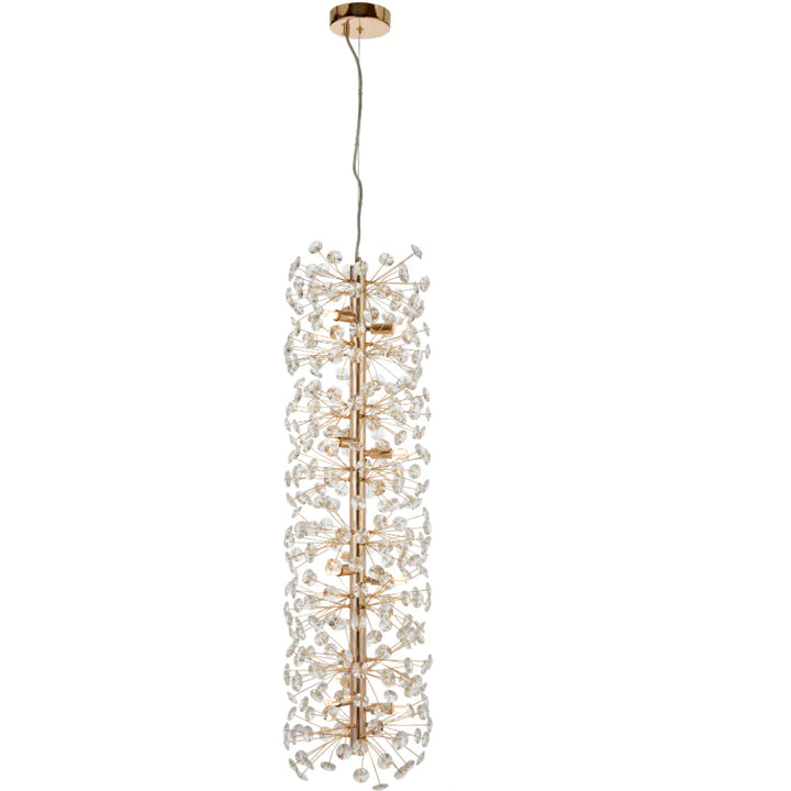 LERIDA 12 LIGHT VERTICAL PENDANT