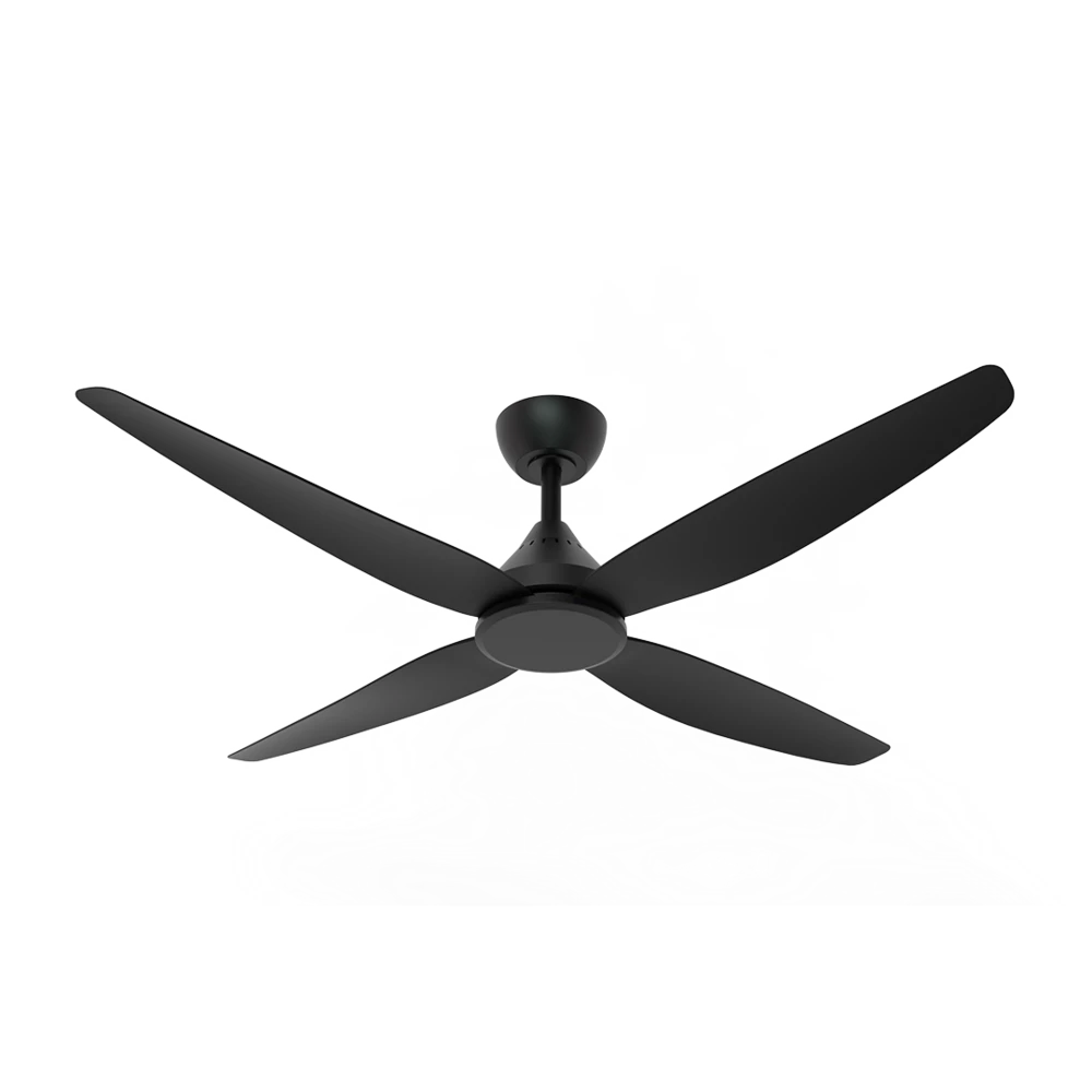 LEURA 56 SDCF11/56/4 DC Fan with Remote and Wall control Black Ceiling Fan