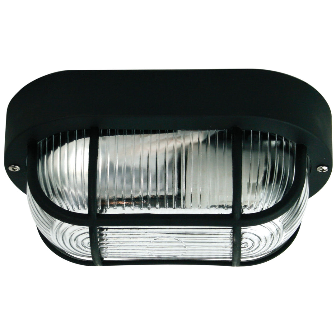 OSMO E27 IP44 Outdoor Bunker Acrylic and Glass Black BUNKER