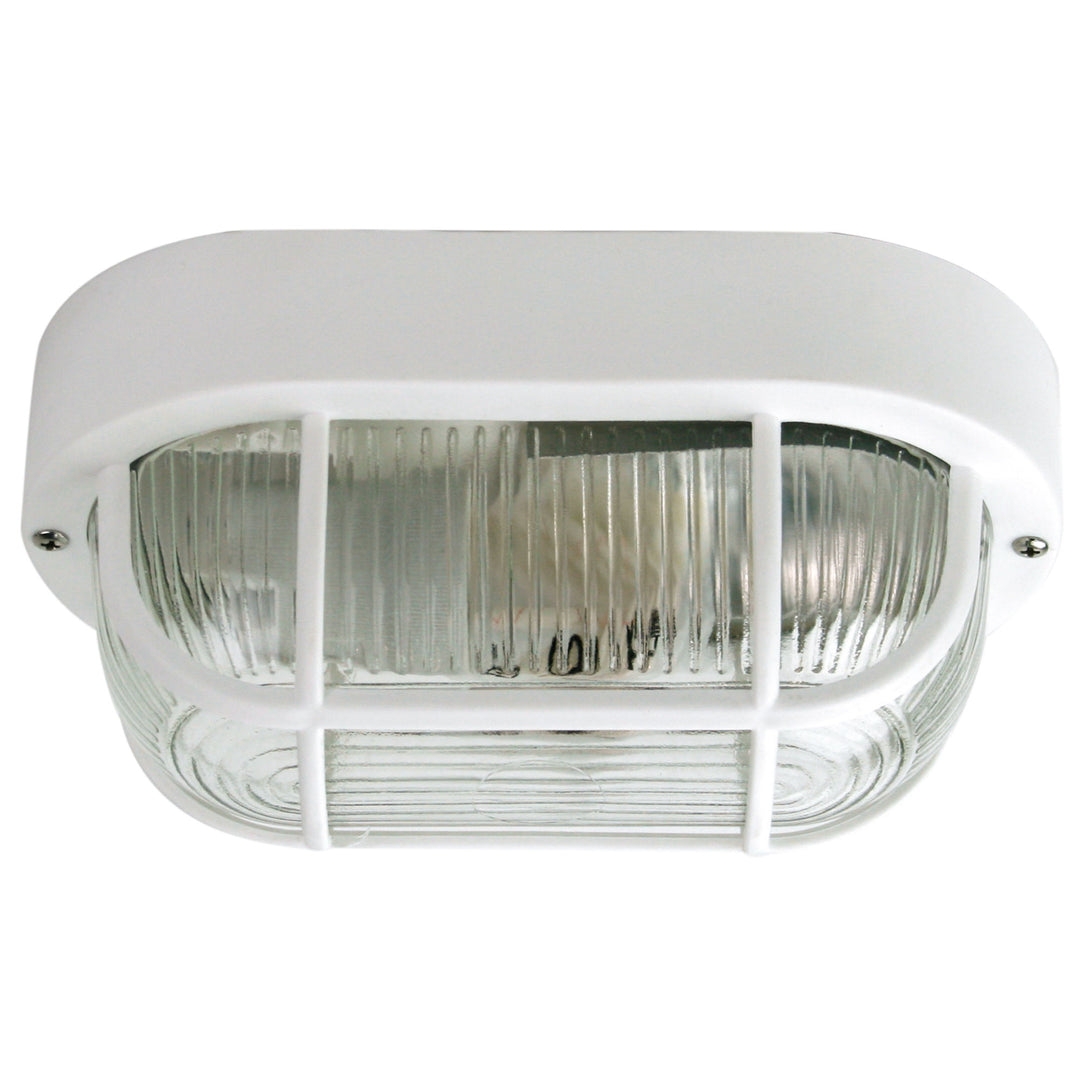 OSMO E27 IP44 Outdoor Bunker Acrylic and Glass White BUNKER