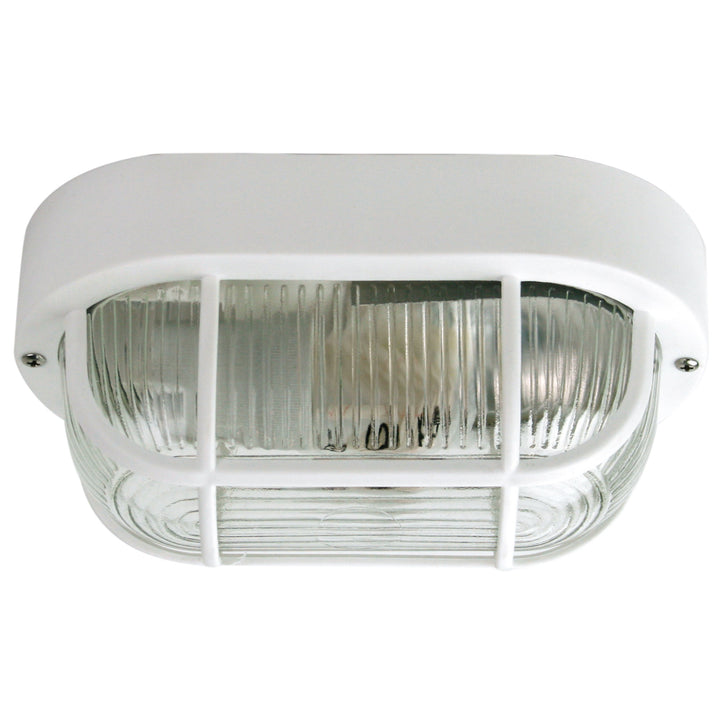 OSMO E27 IP44 Outdoor Bunker Acrylic and Glass White BUNKER
