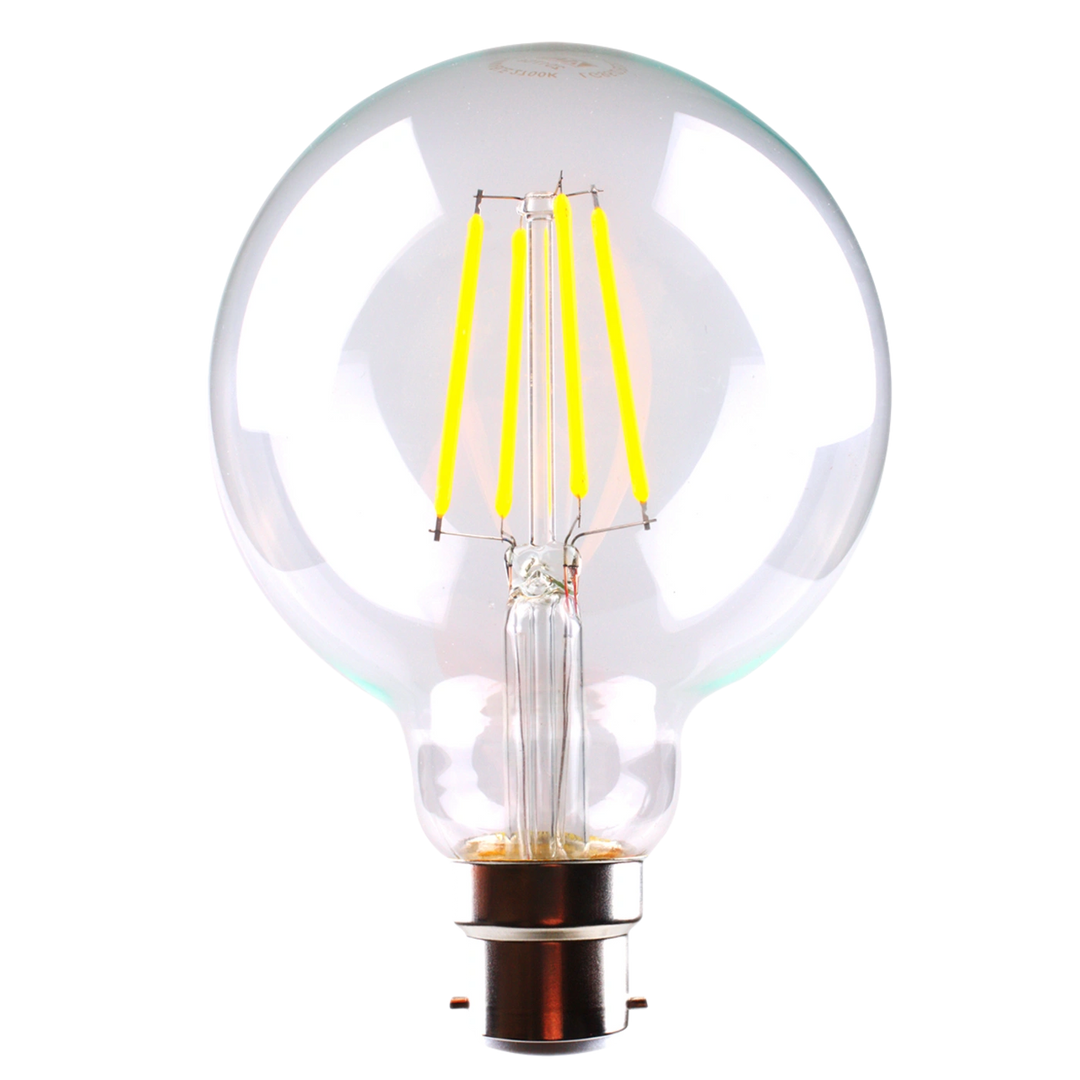 SAL SPHERICAL CLEAR DIMMABLE LG95 - 6W