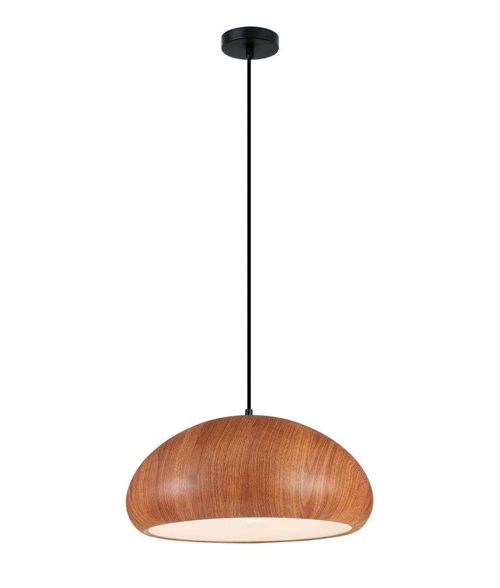 LIGNA: Retro Dome Replica Wood Pendant Lights