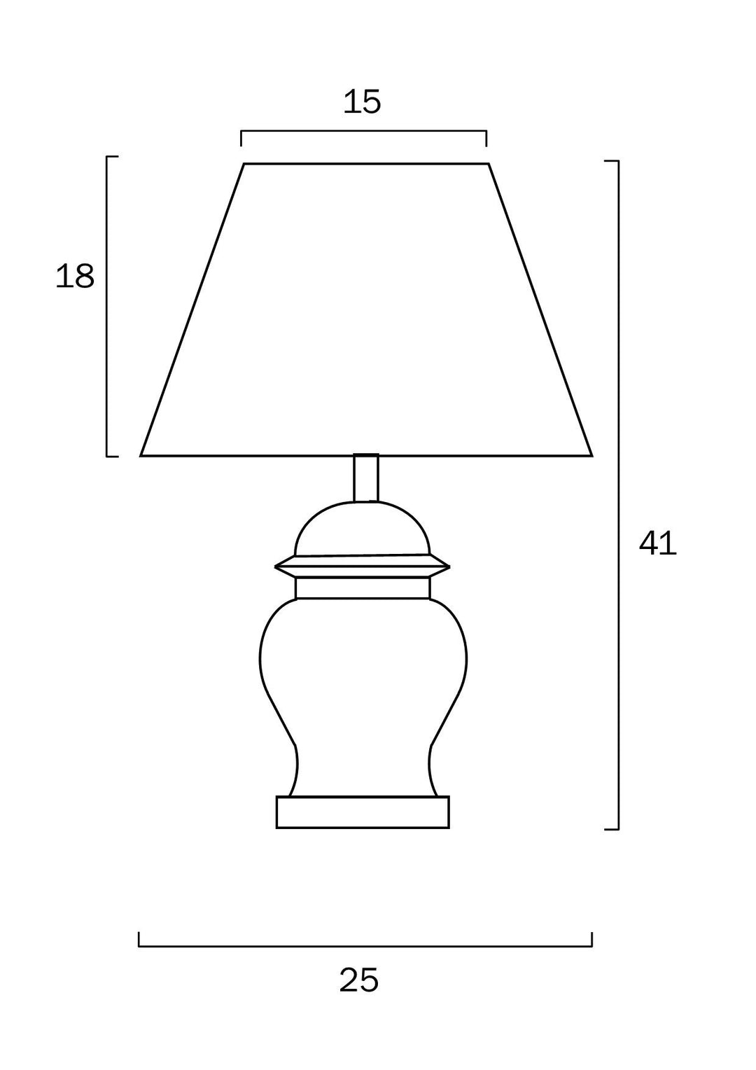 TELBIX LING TABLE LAMP