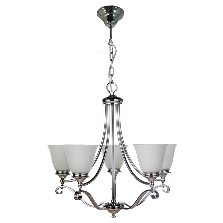 Dallas 5 Light 5 Arm Pendant Bronze