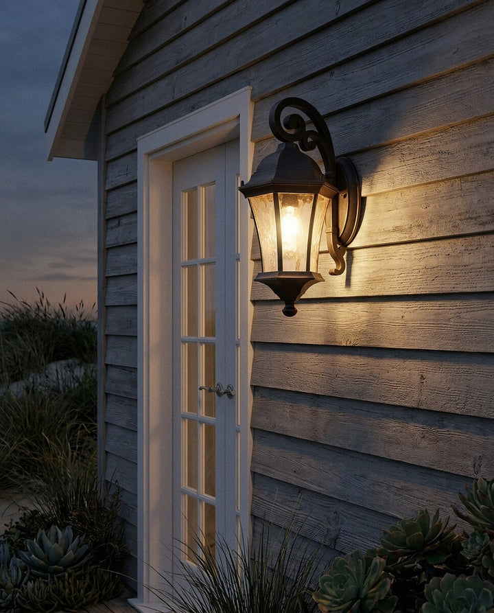 Strand Small Outdoor Wall Light Antique Bronze