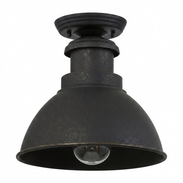 Terminal Outdoor Under Eave Antique Bronze Ceiling light