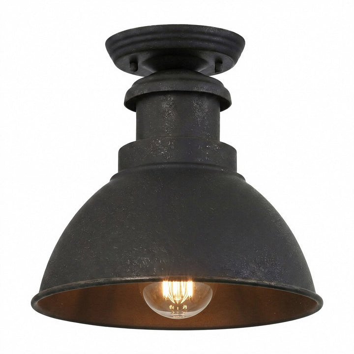 Terminal Outdoor Under Eave Antique Bronze Ceiling light