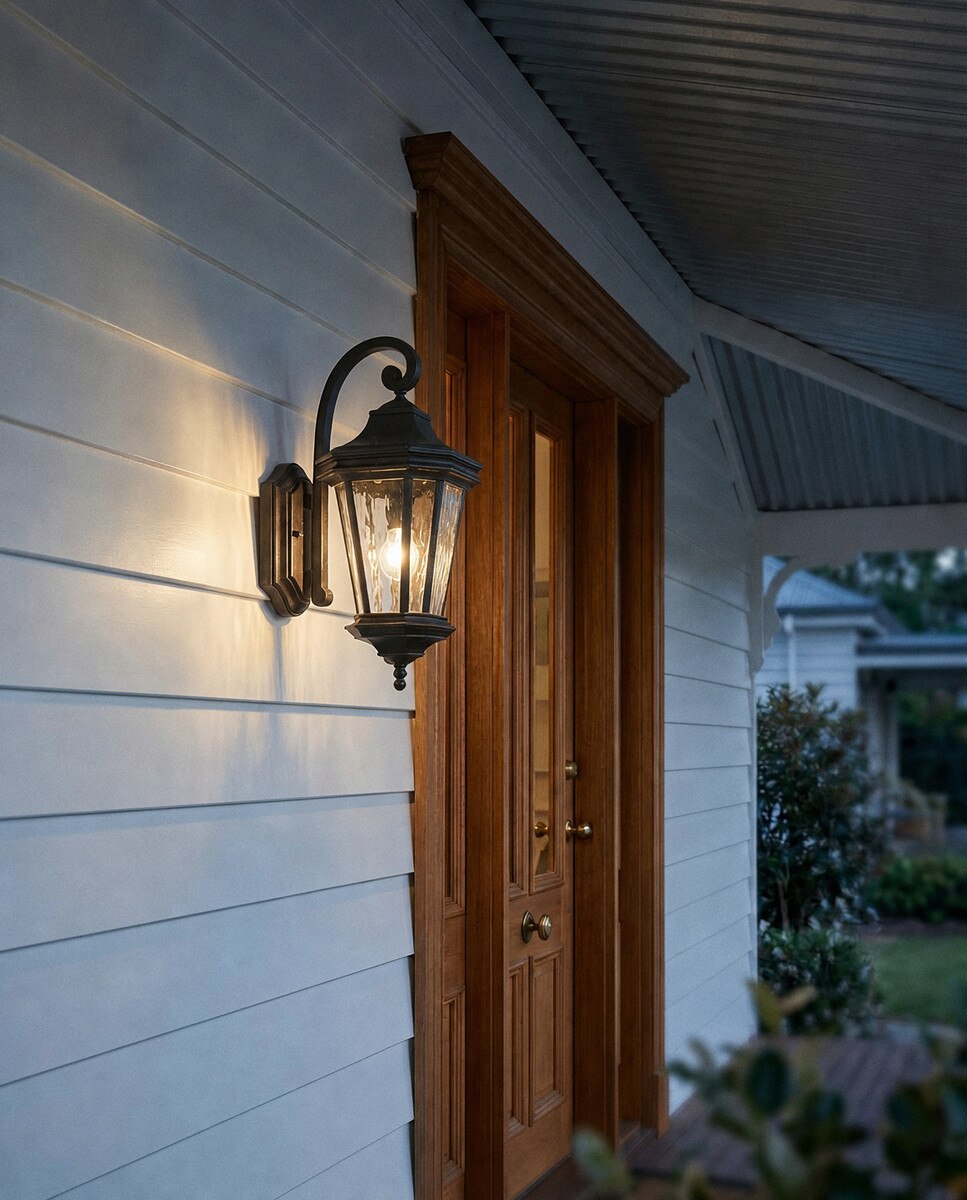 Tilburn Medium Outdoor Wall Light Antique Bronze WALL LIGHT