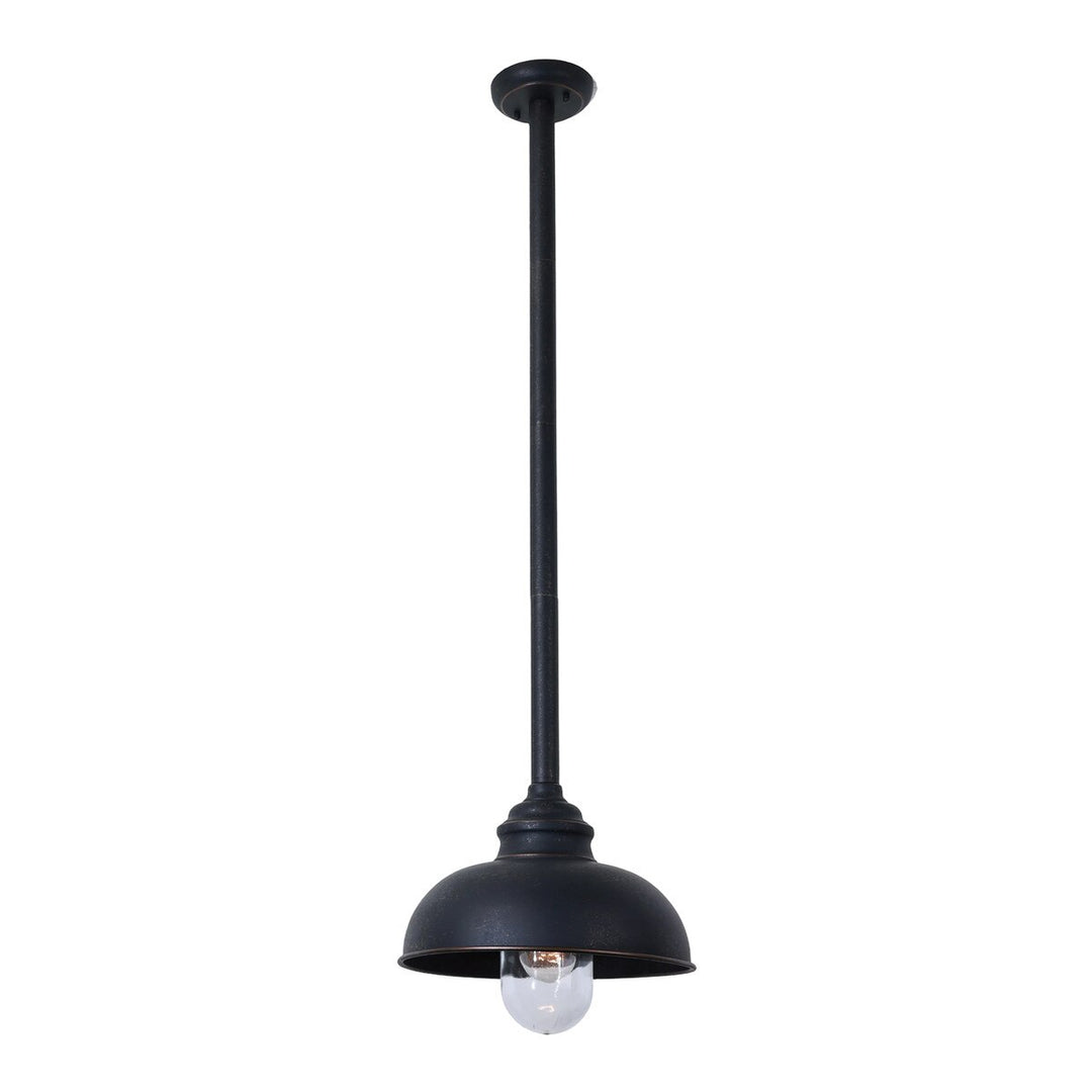 Parkway Large Outdoor Rod Pendant Antique Bronze pendant