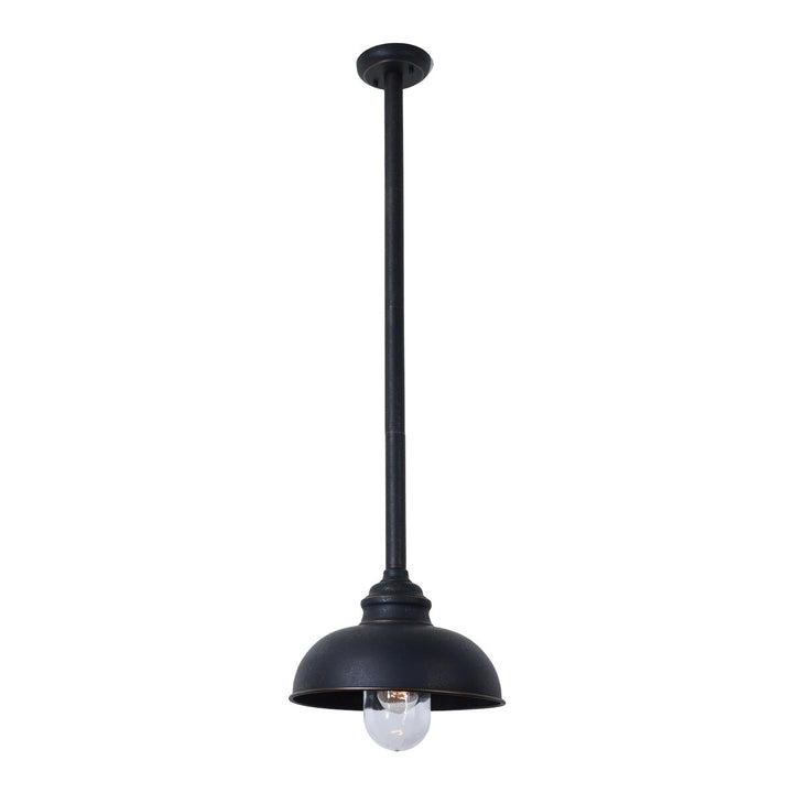 Parkway Large Outdoor Rod Pendant Antique Bronze pendant