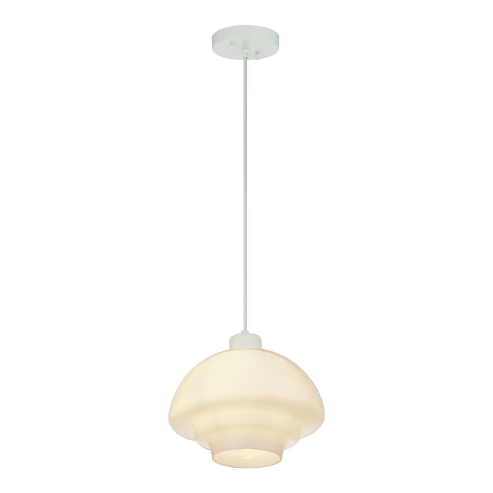 Fenwick Pendant 28cm White