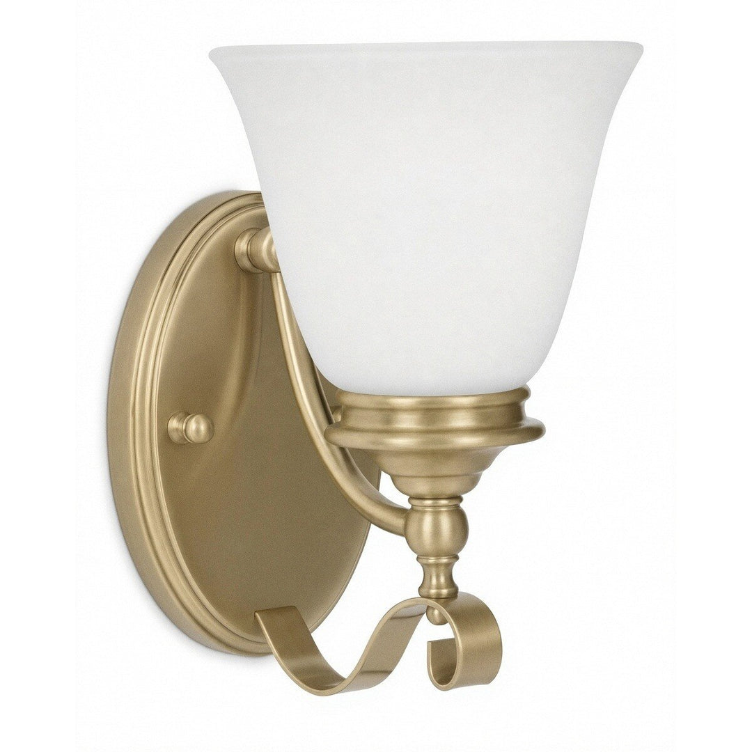Dallas Wall Light Satin Brass Chandelier