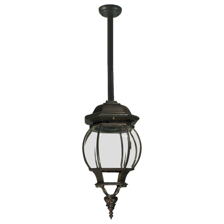 Flinders IP44 Outdoor Rod Pendant Antique Bronze