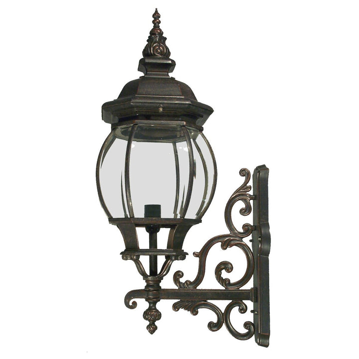Flinders IP44 Outdoor Wall Light Antique Bronze
