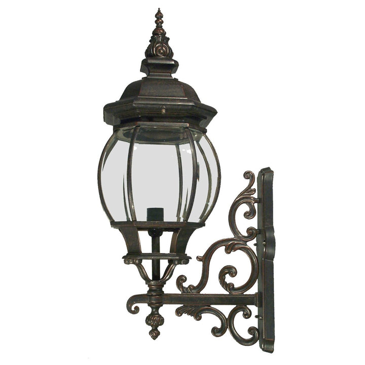 Flinders IP44 Outdoor Wall Light Antique Bronze