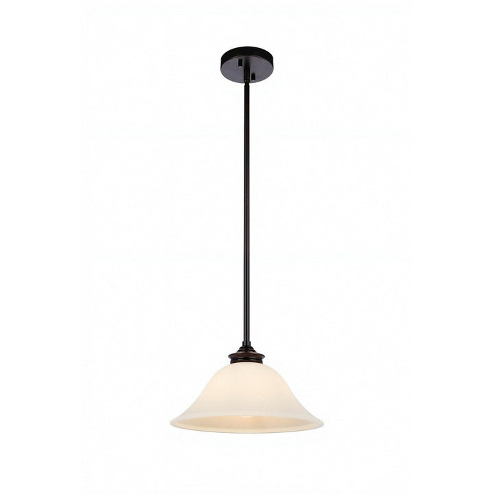 Dallas Single 1 Light Pendant Bronze Chandelier