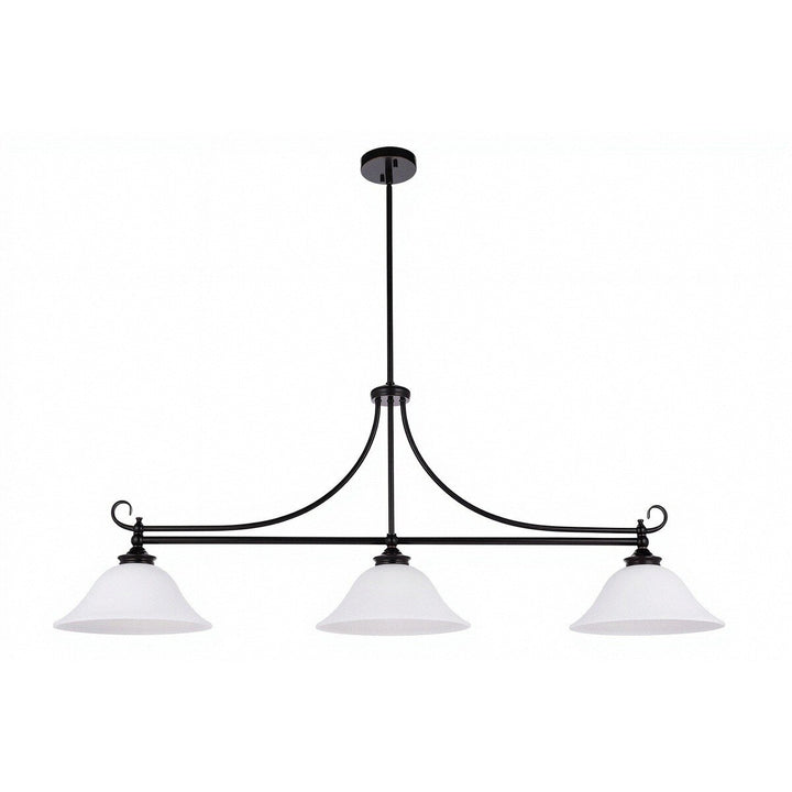 Dallas 3 Light Bench Pendant